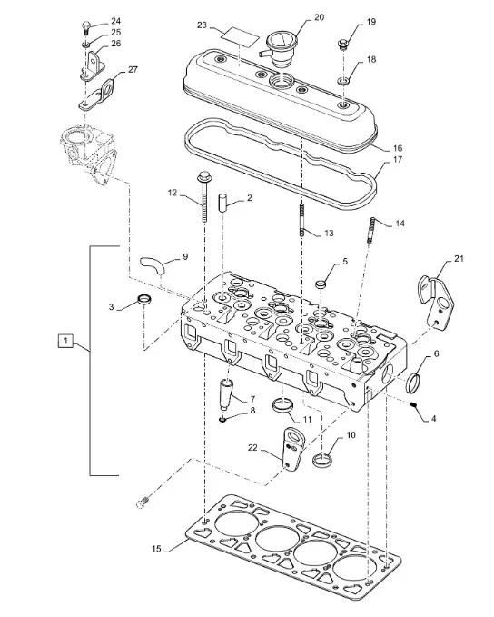 99449541 - Клапанная крышка ДВС